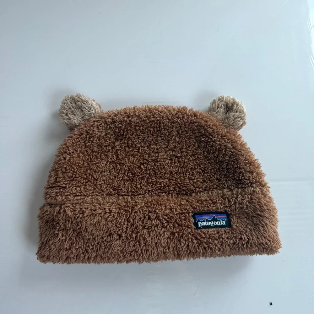 Patagonia Baby Furry Friends Bear Hat‎ Size 24 Months